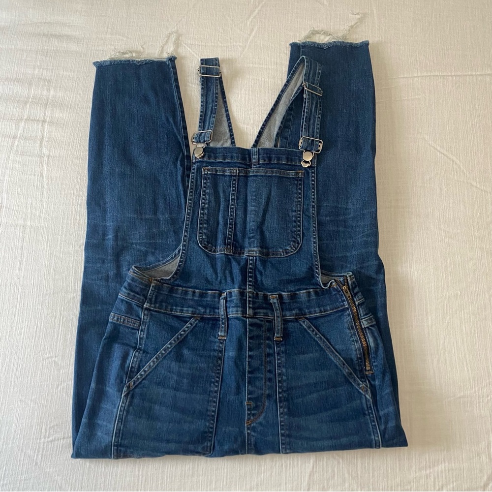 Madewell Blue Denim Overalls